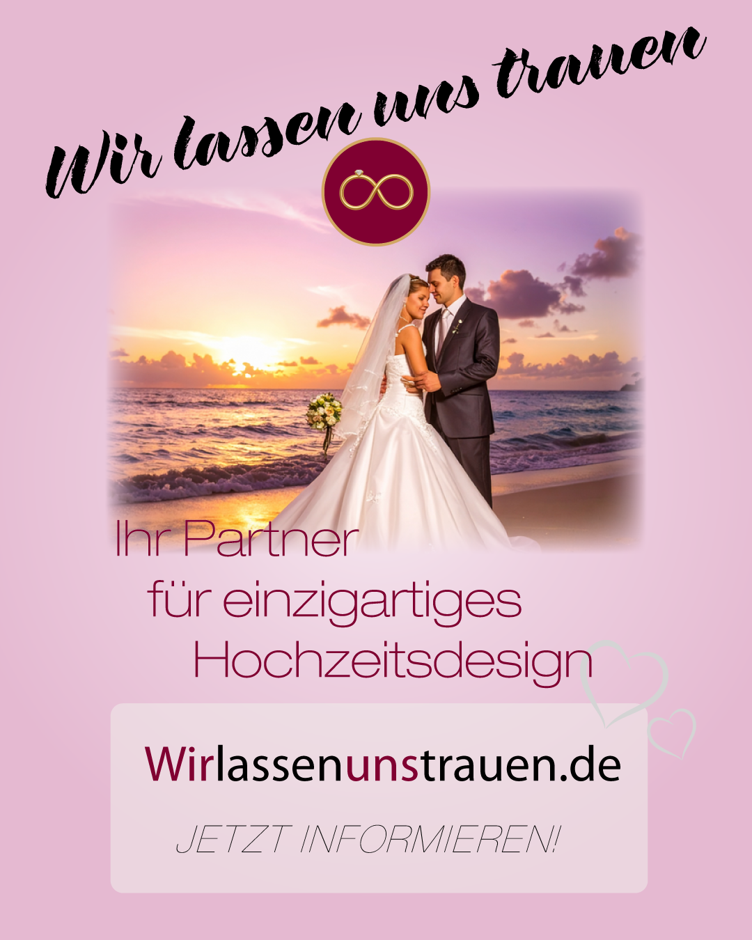 Ihr Partner für einzigartiges Hochzeitsdesign
