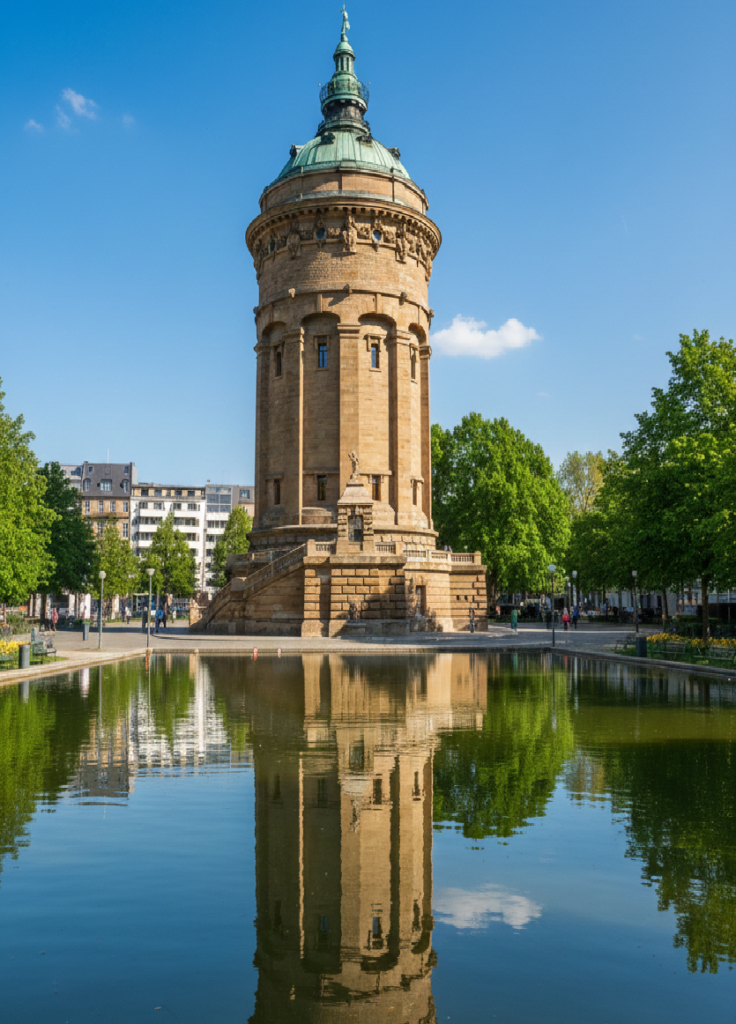 Wasserturm Mannheim - Wahrzeichen von Mannheim