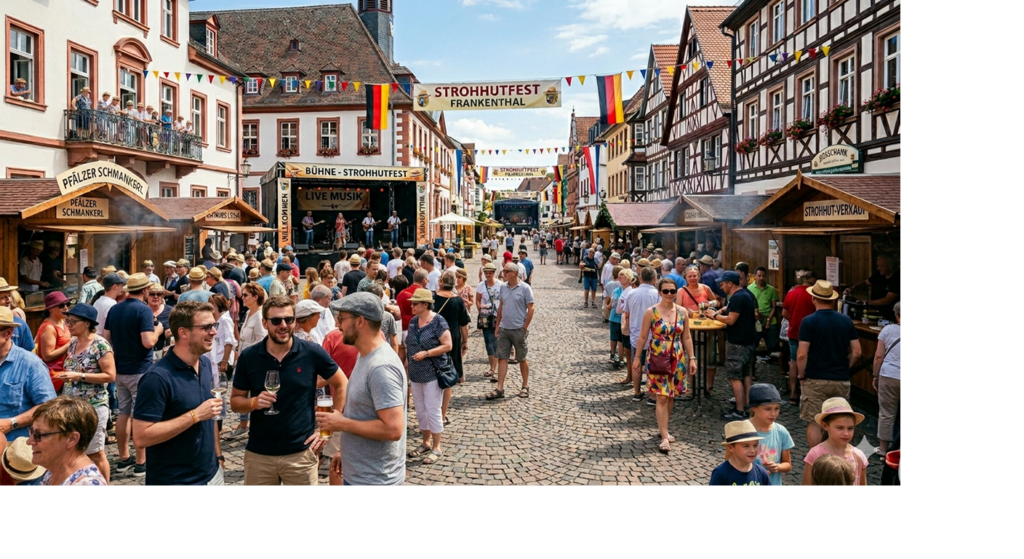 Strohhutfest 2026: Frankenthal feiert das größte Straßenfest der Pfalz 2 strohhut-fest
